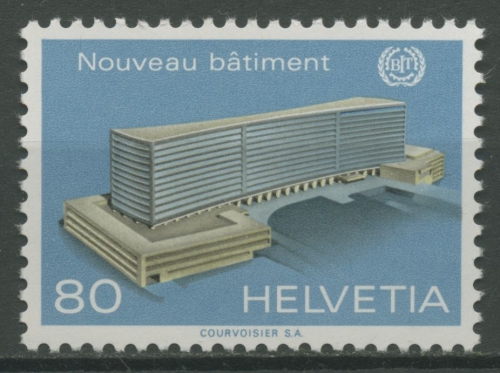 Int. Arbeitsorganisation (BIT/ILO) 1974 ILO-Gebäude in Genf 104 postfrisch