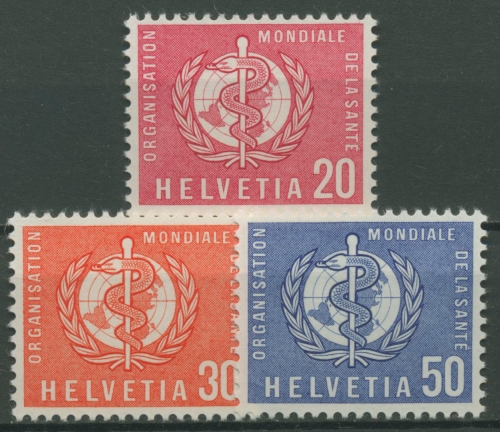 Weltgesundheitsorganisation (OMS/WHO) 1960 WHO-Emblem 32/34 postfrisch