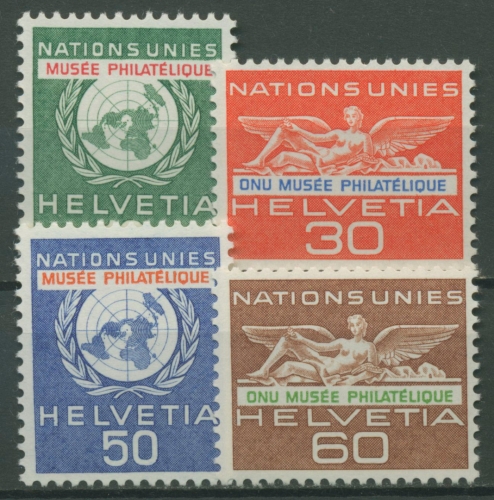 Europ. Amt der Ver. Nationen (ONU/UNO) 1962 Philatelie-Museum 34/37 postfrisch