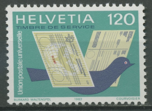 Weltpostverein (UPU) 1983 Tätigkeitsbereiche d. Weltpostvereins 14 postfrisch
