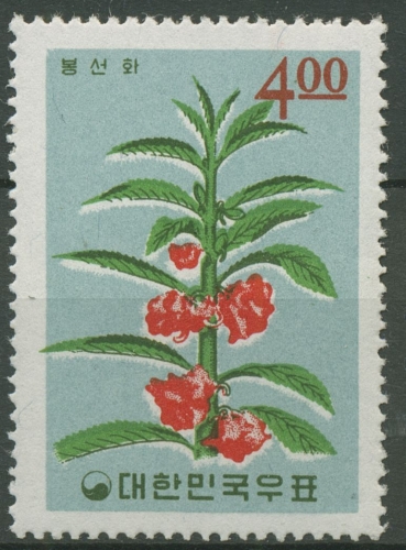 Korea (Süd) 1965 Pflanzen: Gartenbalsmine 492 postfrisch