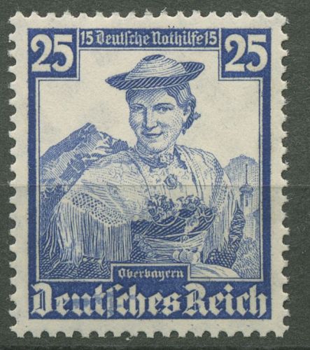 Deutsches Reich 1935 Deutsche Nothilfe Volkstrachten 595 postfrisch