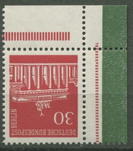 Berlin 1966 Brandenburger Tor Ecke aus MHB 288 ER 5.2 aus MHB postfrisch