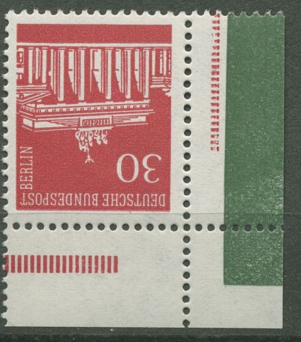 Berlin 1966 Brandenburger Tor Ecke aus MHB 288 ER 5.4 aus MHB postfrisch