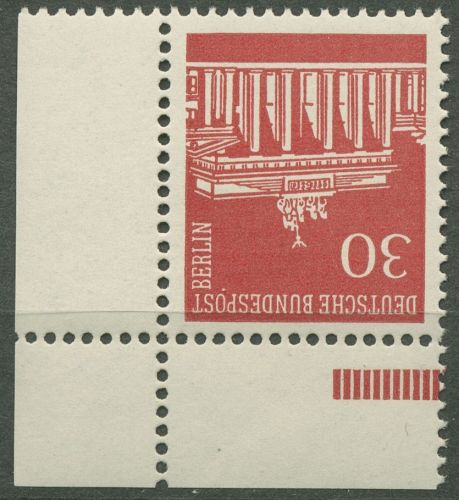 Berlin 1966 Brandenburger Tor Ecke aus MHB 288 ER 7.3 aus MHB postfrisch
