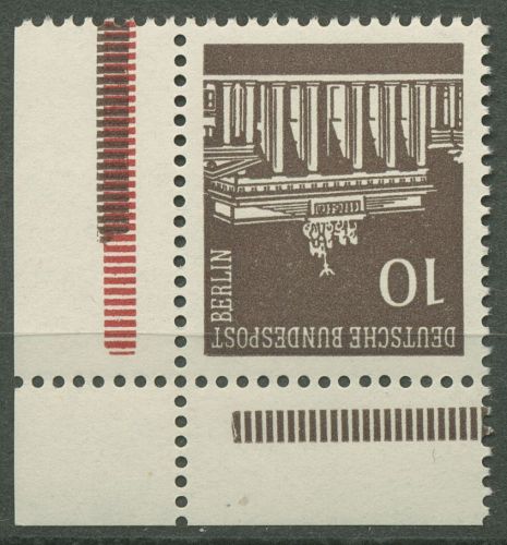 Berlin 1966 Brandenburger Tor Ecke aus MHB 286 ER 6.3 aus MHB postfrisch