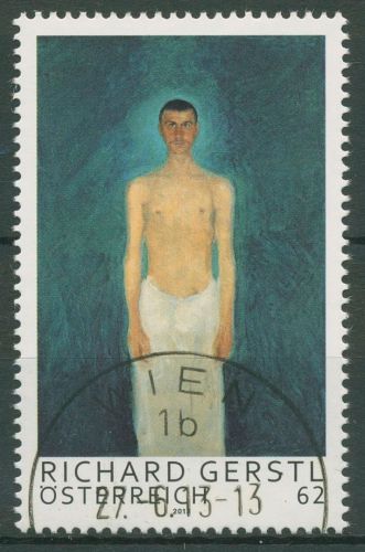 Österreich 2013 Moderne Kunst Gemälde Richard Gerstl 3083 gestempelt