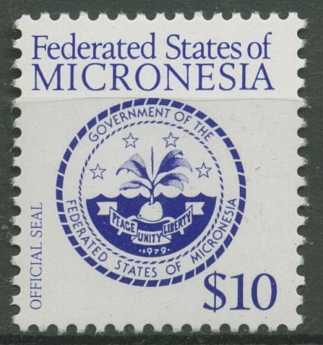 Mikronesien 1985 Staatssiegel 36 postfrisch