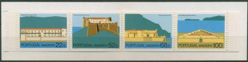 Portugal - Madeira 1986 Festungen Markenheftchen MH 6 postfrisch (C98434)
