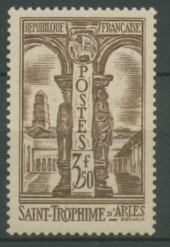 Frankreich 1935 Kreuzgang von Saint-Trophime in Arles 298 mit Falz