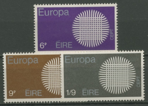 Irland 1970 Europa CEPT 239/41 postfrisch