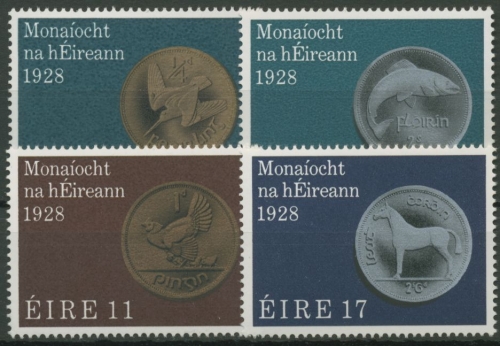 Irland 1978 50 Jahre Irische Währung 384/87 postfrisch