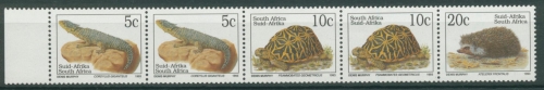 Südafrika 1993 Bedrohte Tiere Zusammendruckstreifen WZ 3 postfrisch (C25171)