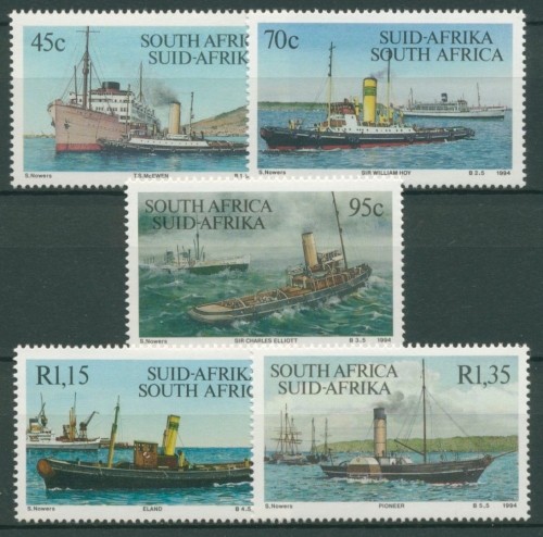 Südafrika 1994 Schiffe Schlepper 930/34 postfrisch