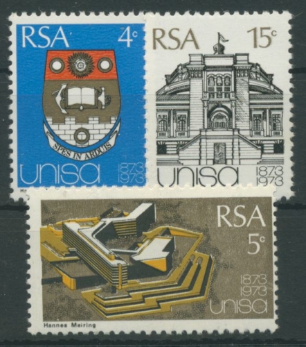 Südafrika 1973 100 Jahre Südafrikanische Universität 418/20 postfrisch