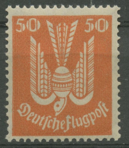 Deutsches Reich 1924 Flugpostmarke Holztaube 347 X postfrisch