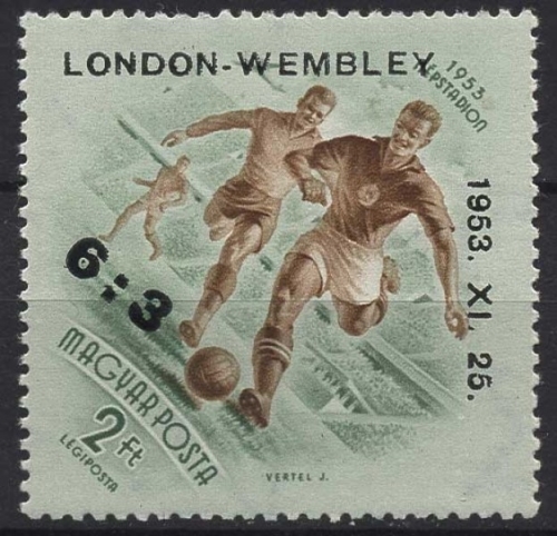 Ungarn 1953 Wembley Fußball Sieg über England 1340 postfrisch