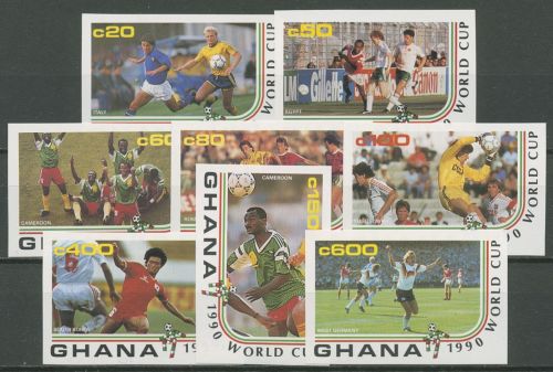 Ghana 1990 Fußball-WM in Italien Spieler 1397/04 B postfrisch