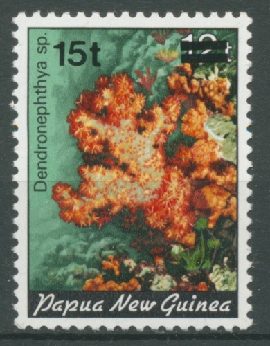 Papua Neuguinea 1987 Korallen neuer Wertaufdruck 552 postfrisch