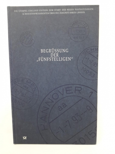 Sonder-Edition: Begrüßung der Fünfstelligen mit Briefmarken, gebraucht (Z1323)