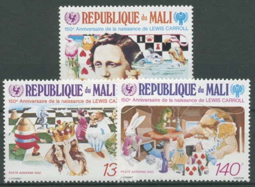 Mali 1982 Lewis Caroll, Alice im Wunderland 899/01 postfrisch