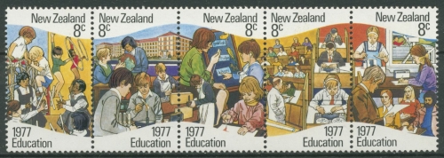 Neuseeland 1977 Erziehung und Bildung Schule 711/15 ZD postfrisch (C25893)