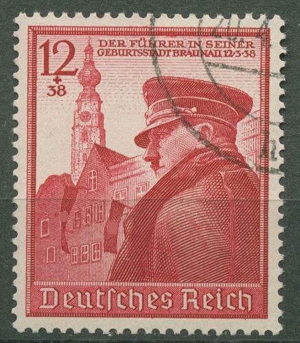 Deutsches Reich 1939 50. Geburtstag von A. Hitler 691 gestempelt