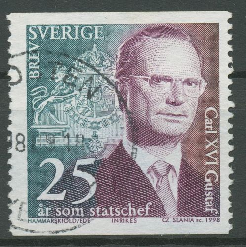 Schweden 1998 König Carl XVI: Gustav 2063 gestempelt