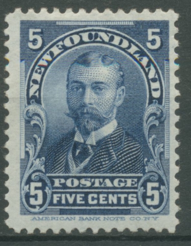 Neufundland 1897 Prinz Georg 66 mit Falz
