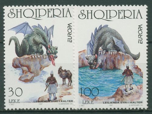 Albanien 1997 Europa CEPT Sagen und Legenden 2619/20 postfrisch