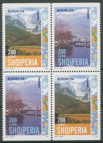 Albanien 2004 Europa CEPT Ferien Naturpark Pushimet 2966/67 Do/Du postfrisch