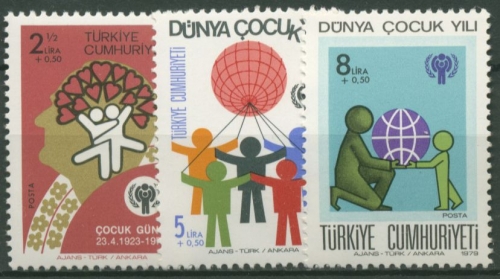 Türkei 1979 Internationales Jahr des Kindes 2474/76 postfrisch