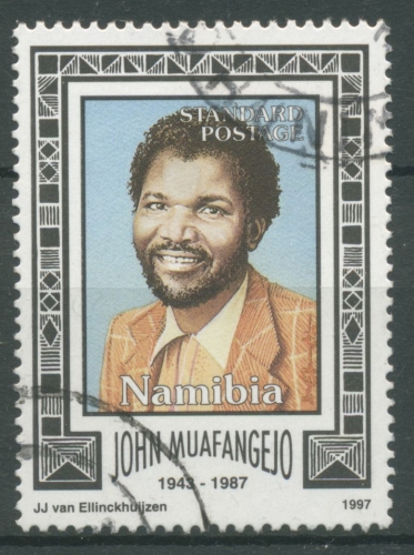 Namibia 1997 10. Todestag von John Muafangejo 925 gestempelt