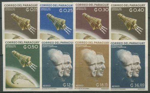 Paraguay 1962 Erforschung des Weltraumes 1095/02 postfrisch