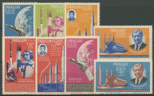 Paraguay 1964 Raumfahrt 1349/56 postfrisch