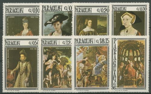 Paraguay 1966 Gemälde 1666/73 postfrisch