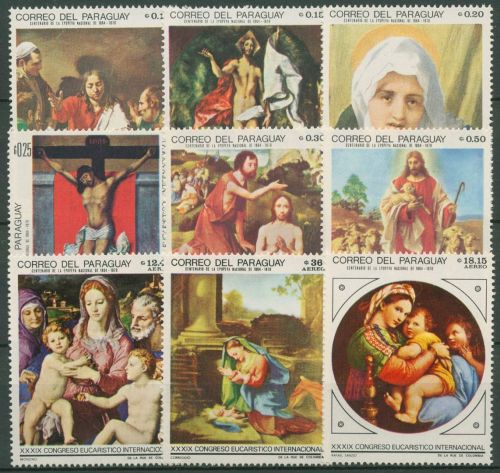 Paraguay 1968 Christliche Gemälde 1854/62 postfrisch