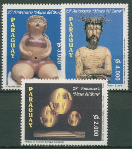 Paraguay 2004 Museum der bildenden Kunst Asuncion 4935/37 postfrisch