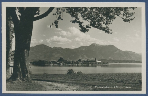 Fraueninsel im Chiemsee Foto, ungebraucht (AK1630)