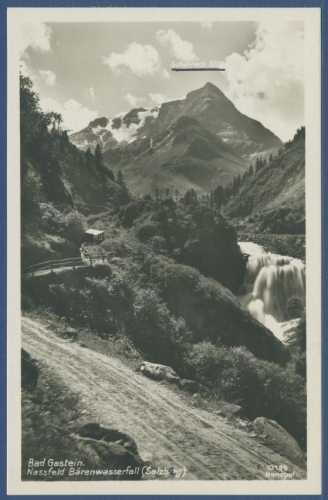 Im Nassfeld Bad Gastein Bärenwasserfall Foto, ungebraucht (AK1620)