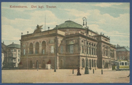 Kopenhagen Königliches Theater, ungebraucht (AK1700)