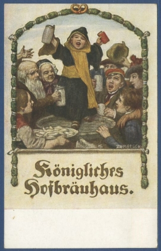 München Königliches Hofbräuhaus, ungebraucht (AK1691)