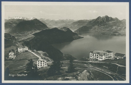 Rigi-Staffel Bahnstation Foto, ungebraucht (AK1671)