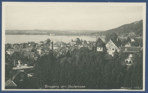 Bregenz am Bodensee Foto, ungebraucht (AK1659)