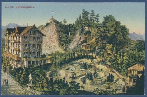 Luzern Gletschergarten, ungebraucht (AK1666)