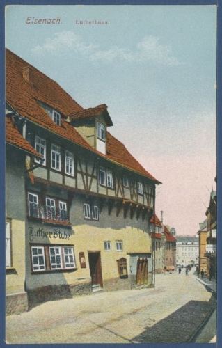 Eisenach Lutherhaus Lutherstube, ungebraucht (AK1751)