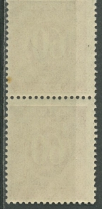 Alliierte Besetzung 1946 I. Kontrollratsausg. 933 a P OR dgz geprüft, kl. Fehler