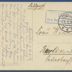 Prenzlau Blick auf die St. Marienkirche, gelaufen als Feldpost 1916 (AK1793)