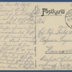 Prenzlau Marienkirche Ostgiebel, gelaufen als Feldpost 1916 (AK1791)