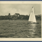 Prenzlau Uckersee, gelaufen 1942 Marke fehlt (AK1878)